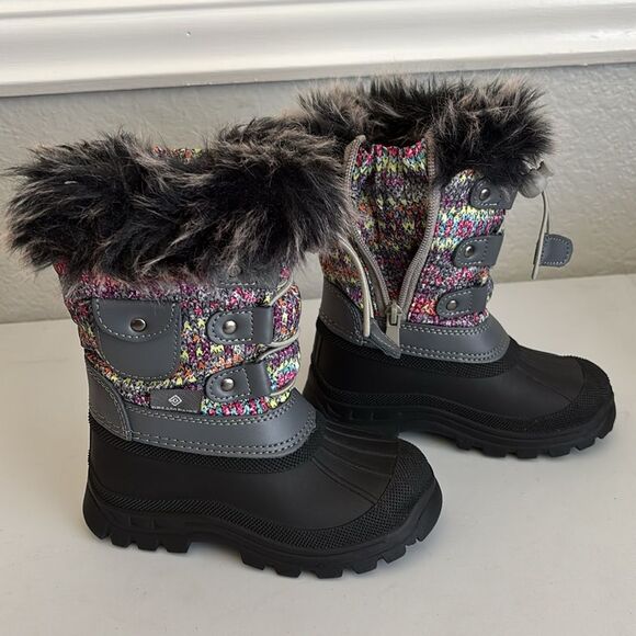 Dream Pairs Kids Waterproof Snow Boots Size 9T - Picture 12 of 12